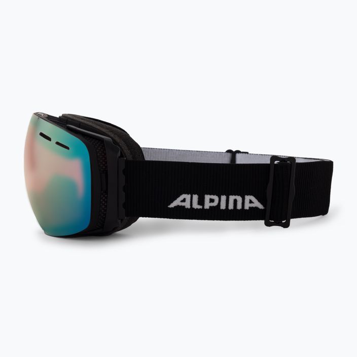 Alpina Granby QV black matt/gold sph slidinėjimo akiniai 4