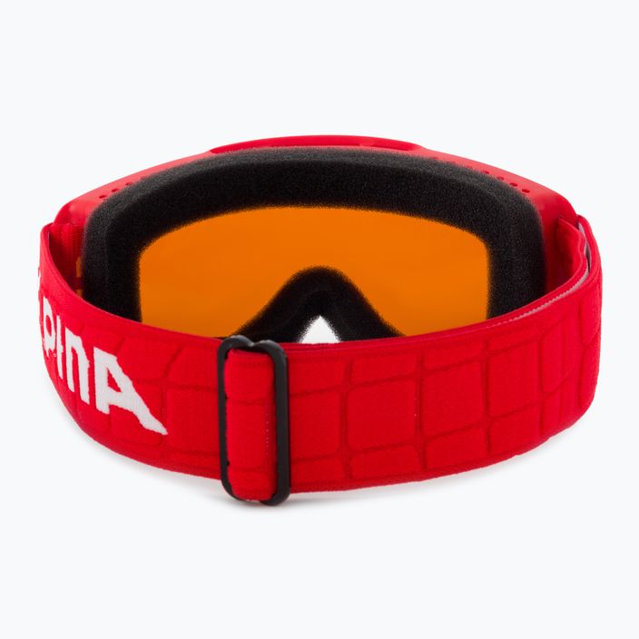 Alpina Piney red matiniai/oranžiniai vaikiški slidinėjimo akiniai 3