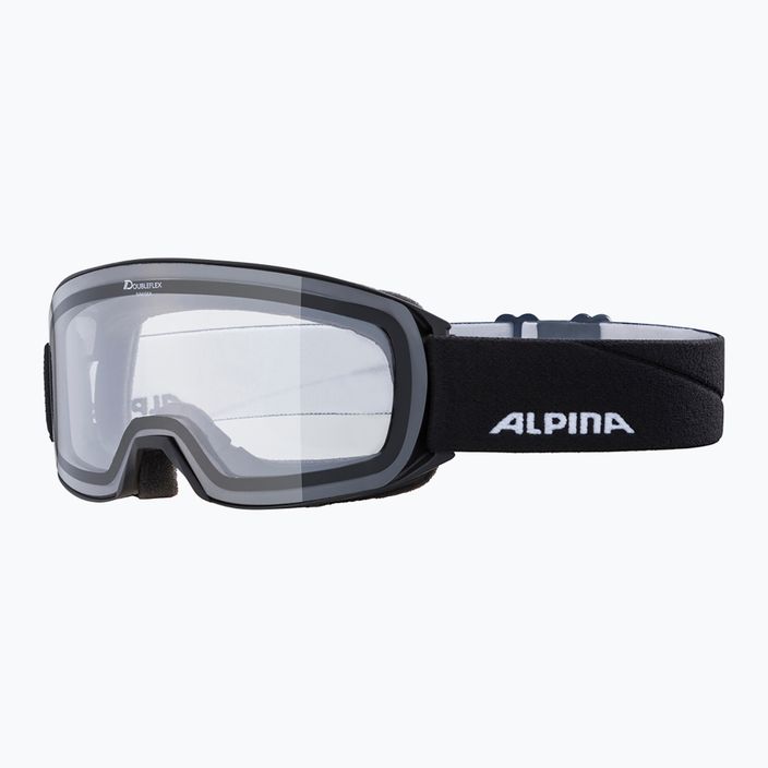 Alpina Nakiska juodi matiniai / skaidrūs slidinėjimo akiniai 6