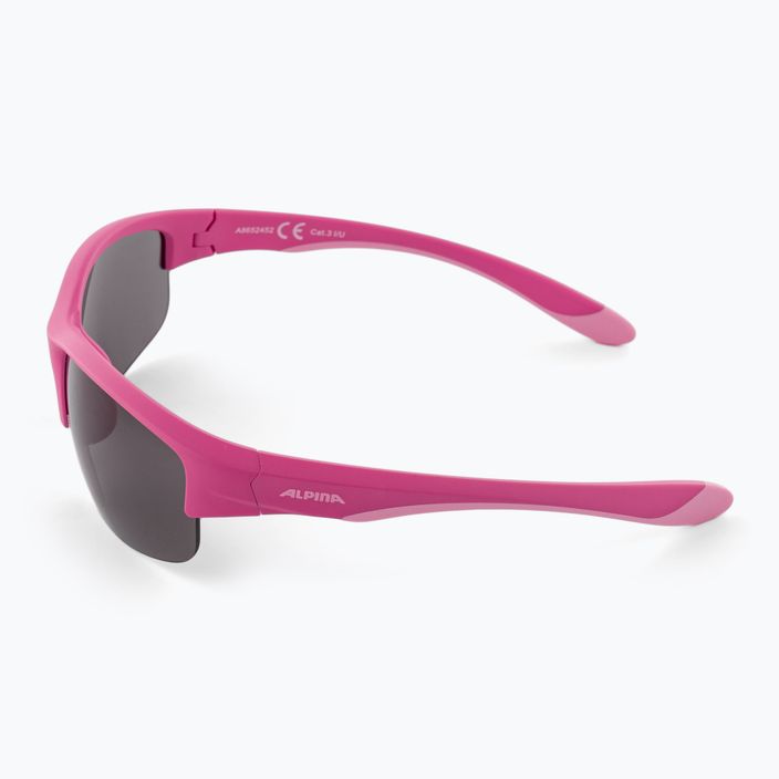 Vaikiški akiniai nuo saulės Alpina Junior Flexxy Youth HR pink matt/black 4