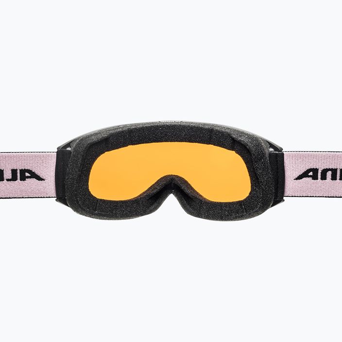Alpina Nakiska slidinėjimo akiniai juodi/rožiniai matiniai/oranžiniai 8