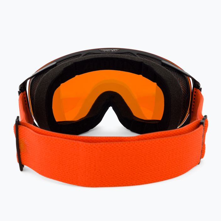 Alpina Granby Q-Lite juodi/moliūgų matiniai/auksiniai slidinėjimo akiniai 3
