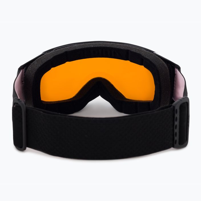 Alpina Estetica Q-Lite juodi/rožiniai matiniai/dugniniai slidinėjimo akiniai 3