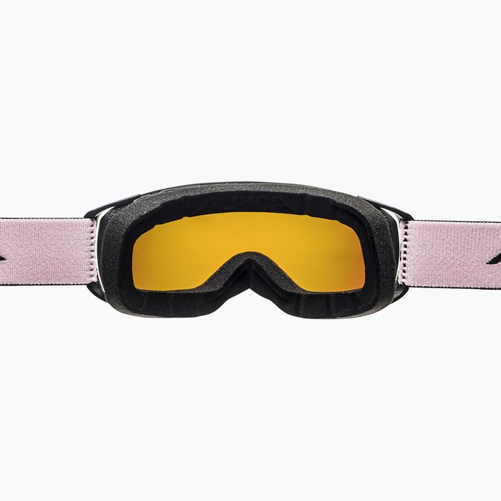 Alpina Estetica Q-Lite juodi/rožiniai matiniai/dugniniai slidinėjimo akiniai 8