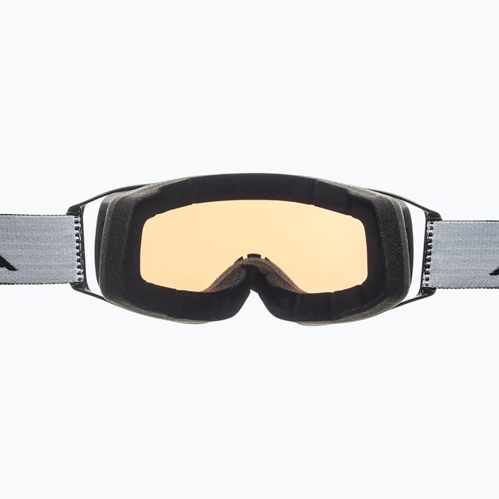 Alpina Double Jack Mag Q-Lite juodi matiniai/veidrodiniai juodi slidinėjimo akiniai 9
