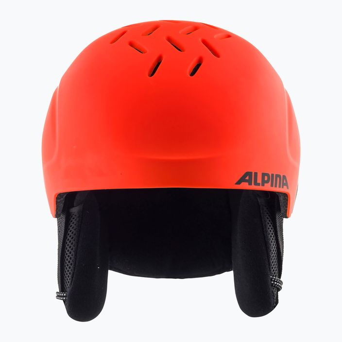 Alpina Pizi vaikiškas slidinėjimo šalmas neon/orange matt 10