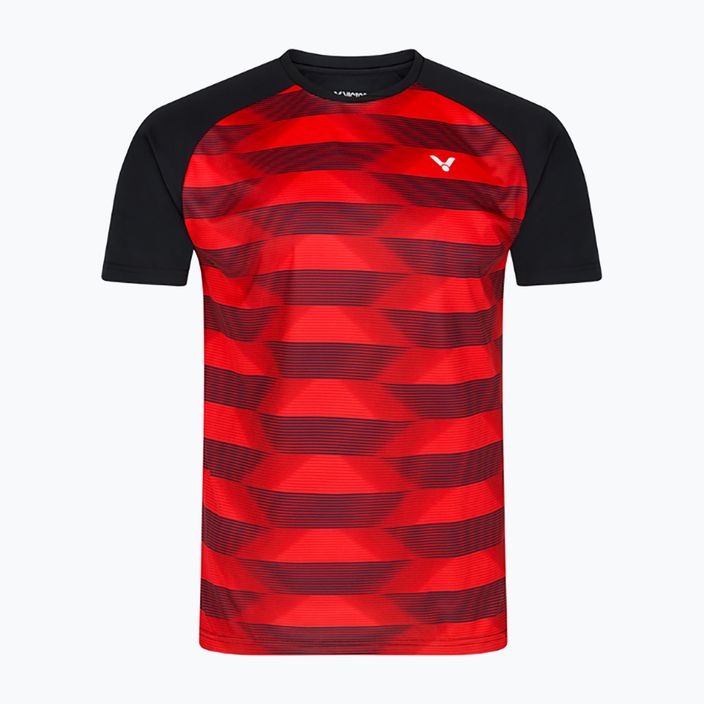 Vyriški teniso marškinėliai VICTOR T-33102 CD raudona/juoda 4