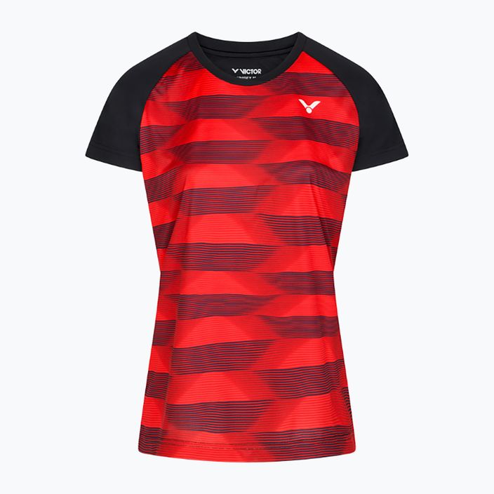 Moteriški teniso marškinėliai VICTOR T-34102 CD raudona/juoda 4