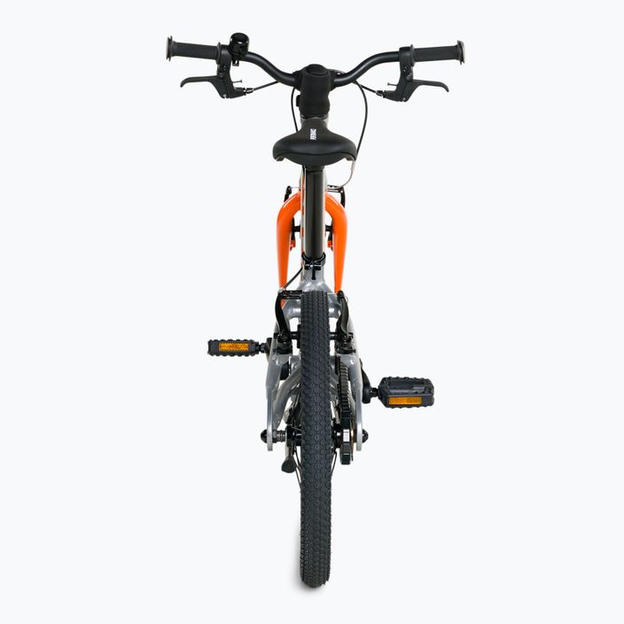 PUKY LS Pro 16 sidabro ir oranžinės spalvos dviratis 4420 4