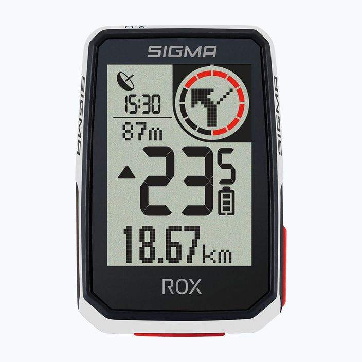 Sigma ROX 2.0 dviračių skaitiklis juodas 1051