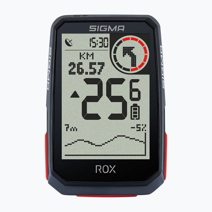 Sigma ROX 4.0 HR dviračių skaitiklis juodas 1062 4