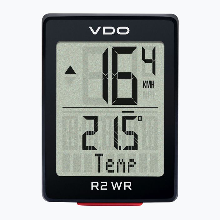 VDO R2 WR dviračių skaitiklis juodas 64020