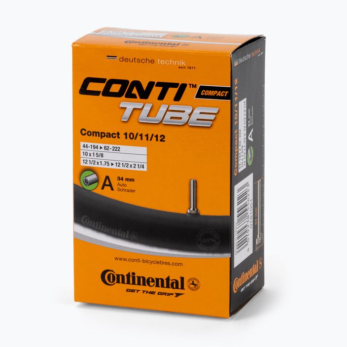 Continental Compact 10/11/12 dviračių vidinis vamzdis CO0181051 2