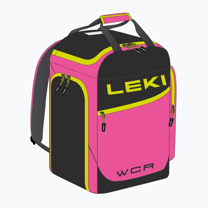 LEKI Skiboot kuprinė WCR 60 l rožinė 360052029 13