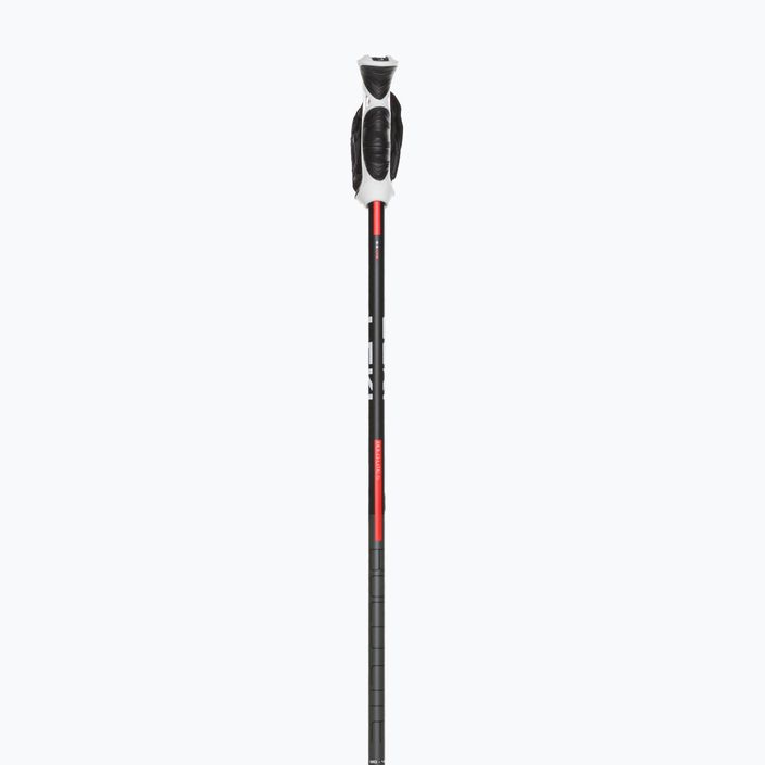 LEKI Bold Lite S juodos/pilkos/raudonos slidinėjimo lazdos 2