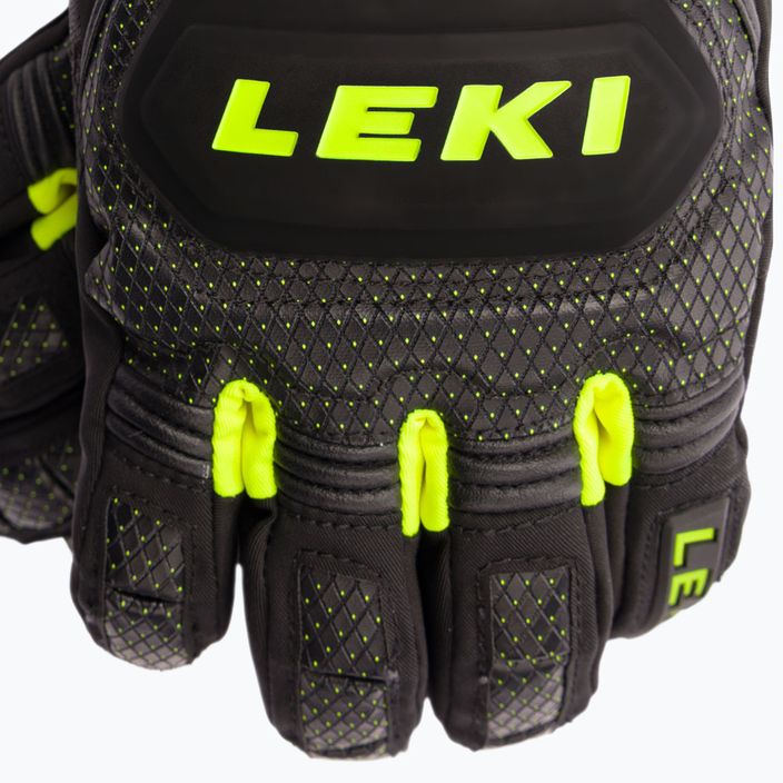 LEKI Worldcup Race Coach Flex S Gtx vyriškos slidinėjimo pirštinės juodos spalvos 649805301 4