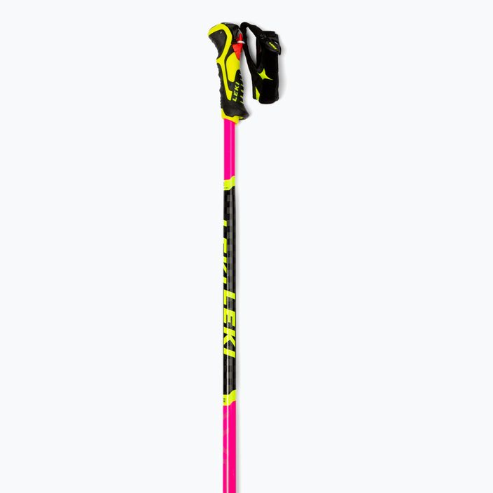 LEKI Wcr Lite Sl 3D vaikiškos slidinėjimo lazdos rožinės spalvos 65065852 2