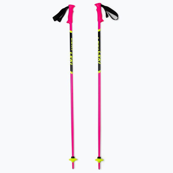 LEKI Racing Vaikiškos slidinėjimo lazdos rožinės spalvos 65044302