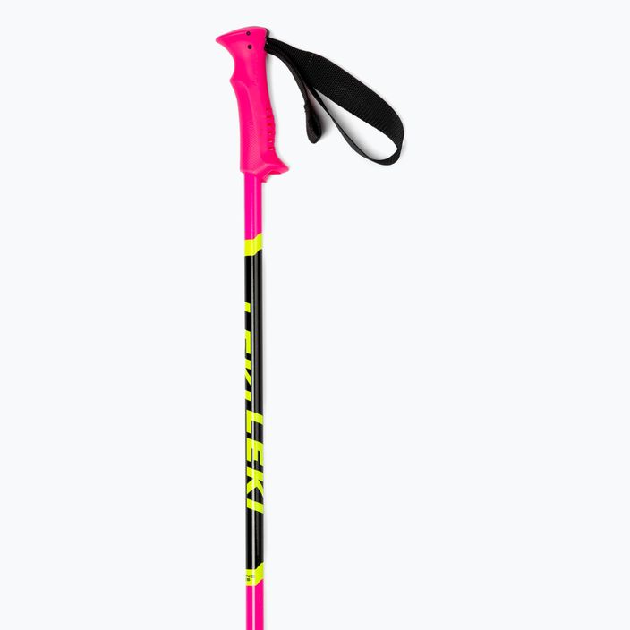 LEKI Racing Vaikiškos slidinėjimo lazdos rožinės spalvos 65044302 2