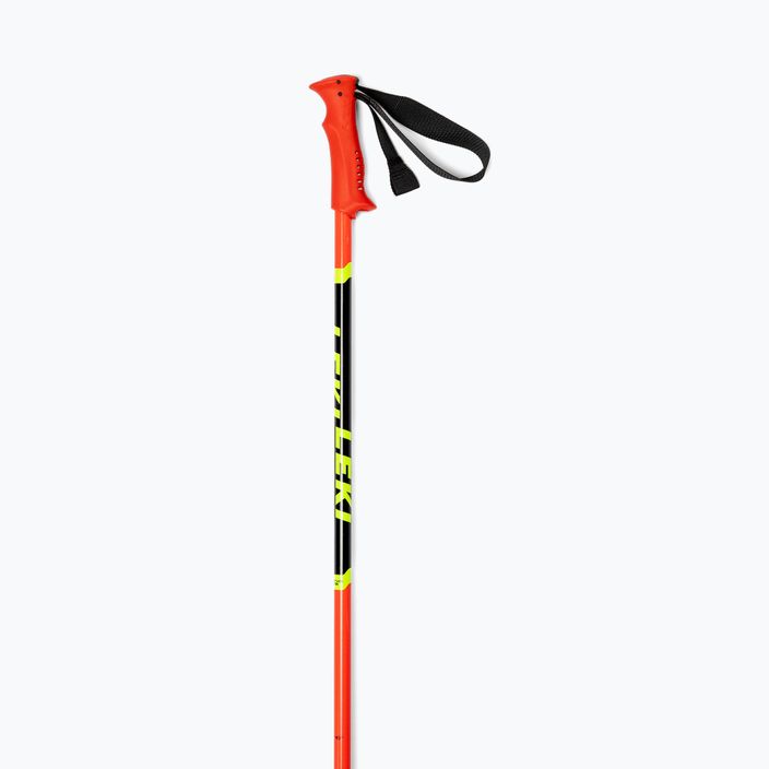 LEKI Racing Vaikiškos slidinėjimo lazdos raudonos 65044301 2
