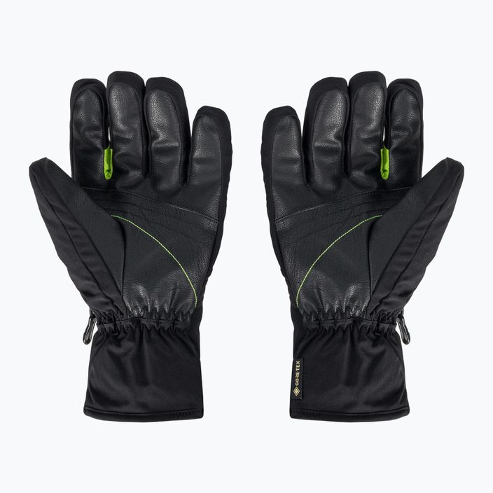 LEKI Spox GTX slidinėjimo pirštinės juoda-žalia 65080830303080 3