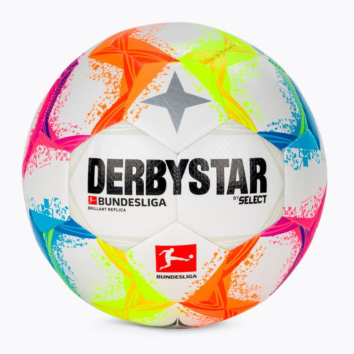 DERBYSTAR Bundesliga Brillant Replika Futbolo V22 DE22654 dydis 5
