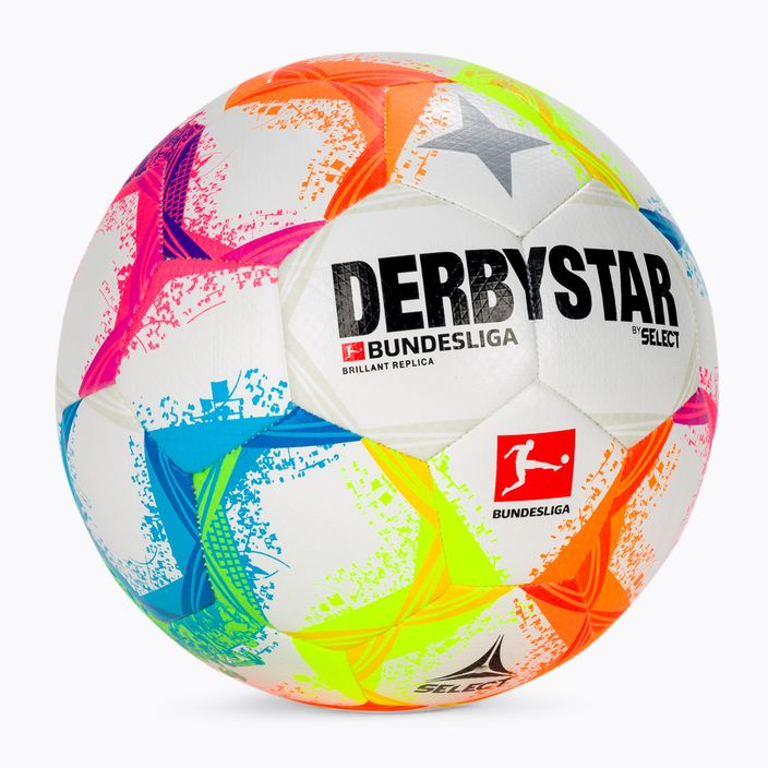 DERBYSTAR Bundesliga Brillant Replika Futbolo V22 DE22654 dydis 5 2