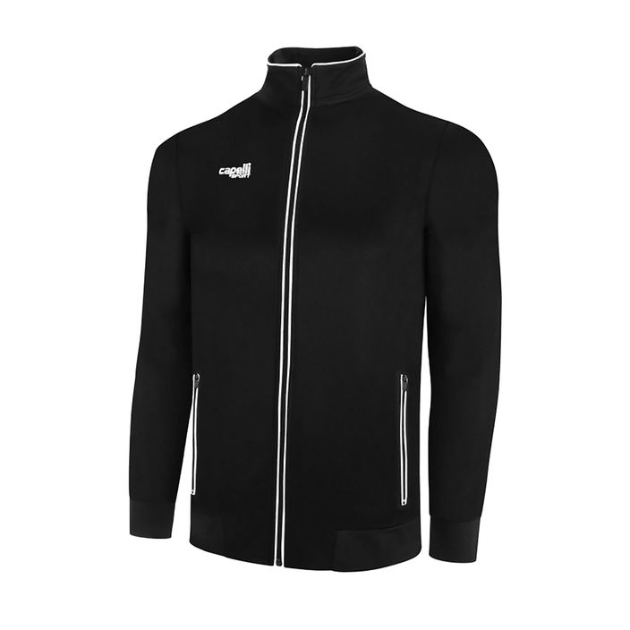 Vyriški Capelli Basics suaugusiųjų treniruočių futbolo marškinėliai juoda/balta 2