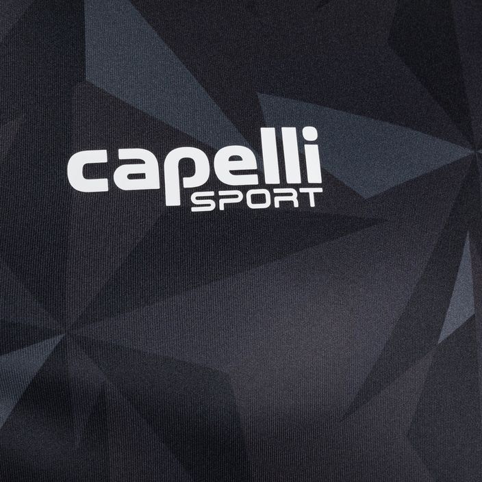 Vyriški Capelli Pitch Star Goalkeeper futbolo marškinėliai juoda/balta 3