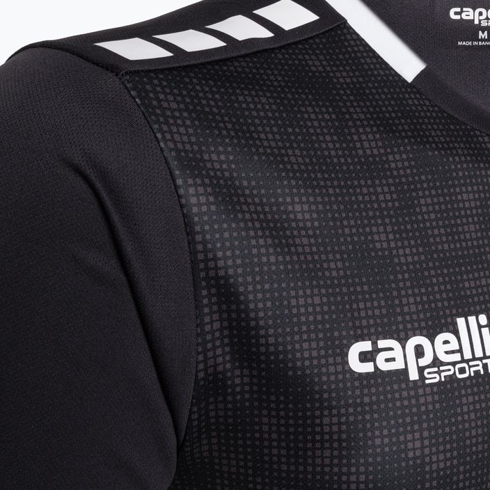 Vyriški "Capelli Cs III Block" juodi/balti futbolo marškinėliai 3
