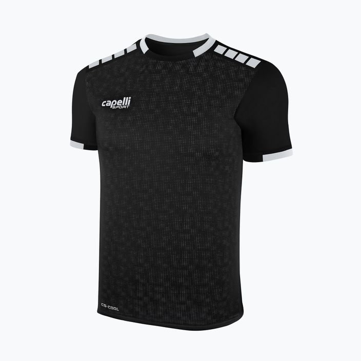 Vyriški "Capelli Cs III Block" juodi/balti futbolo marškinėliai 4