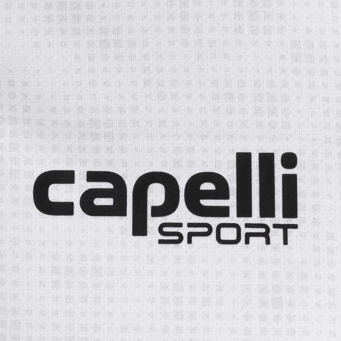 Capelli Cs III Block Jaunimo futbolo marškinėliai balta/juoda 3