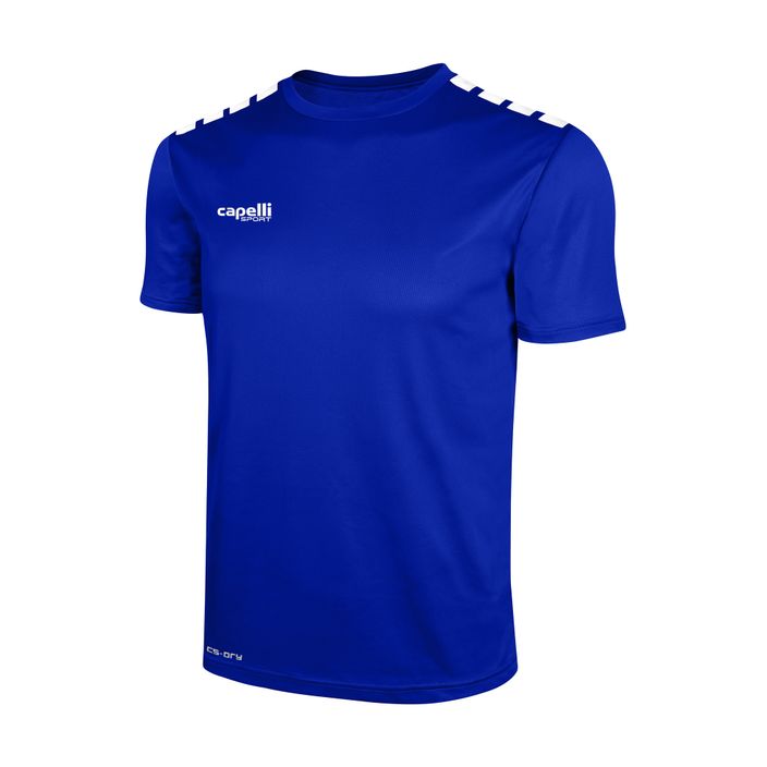 Vyriški futbolo marškinėliai Cappelli Cs One Adult Jersey SS royal blue/white 2