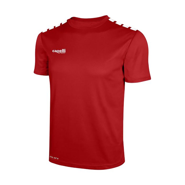 Vaikiški futbolo marškinėliai Cappelli Cs One Youth Jersey Ss raudona/balta 2