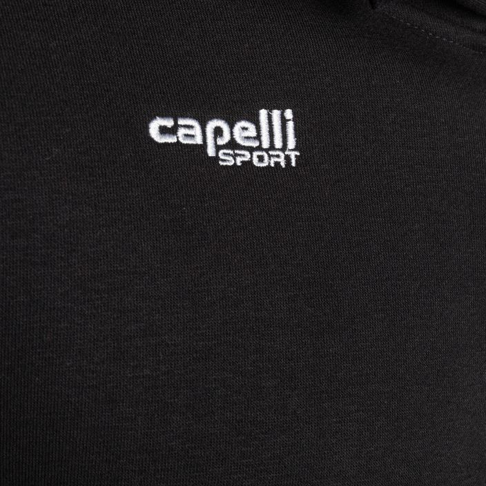 Vyriški Capelli Basics Adult Zip Hoodie futbolo džemperiai black 3