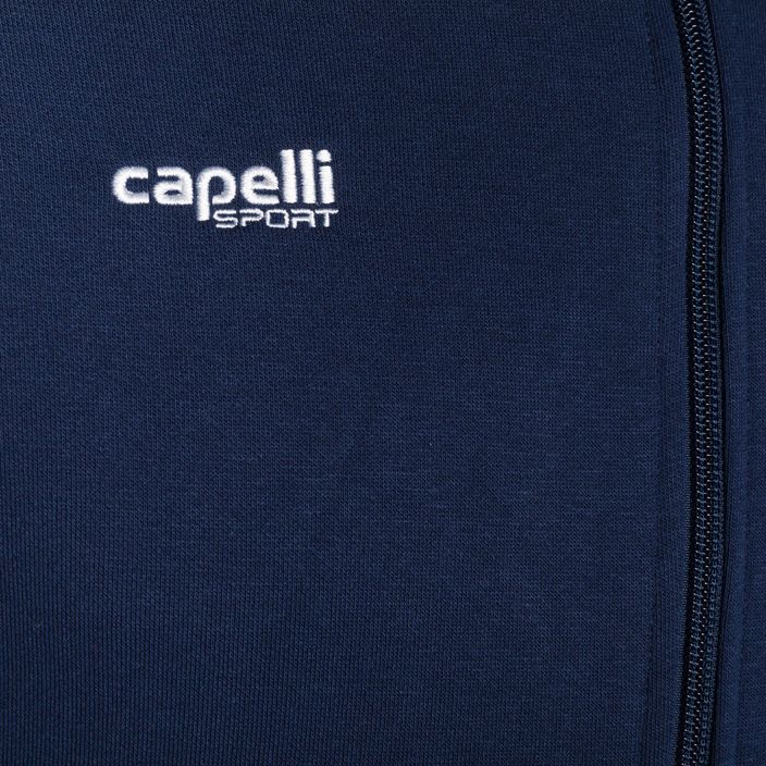 Vyriški Capelli Basics Adult Zip Hoodie futbolo džemperiai navy 3