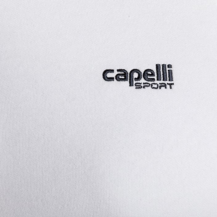 Vyriški Capelli Basics Adult Zip Hoodie futbolo džemperiai balta 3