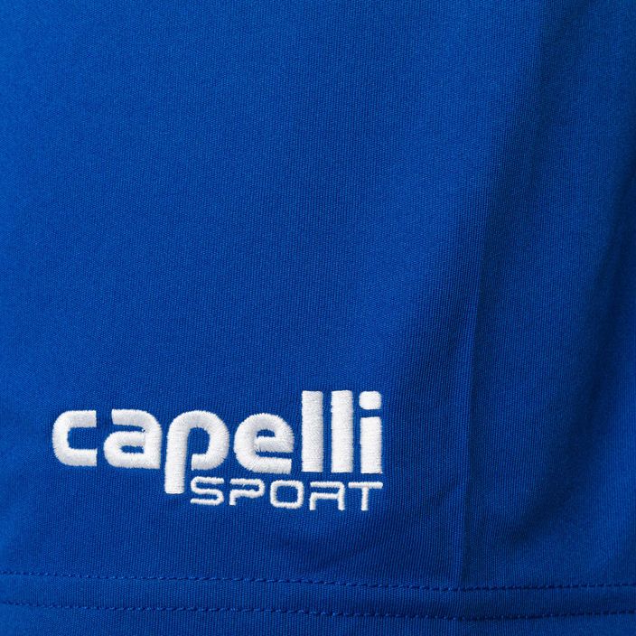 Capelli Sport Cs One Suaugusiųjų futbolo šortai karališkai mėlyni/balti 3