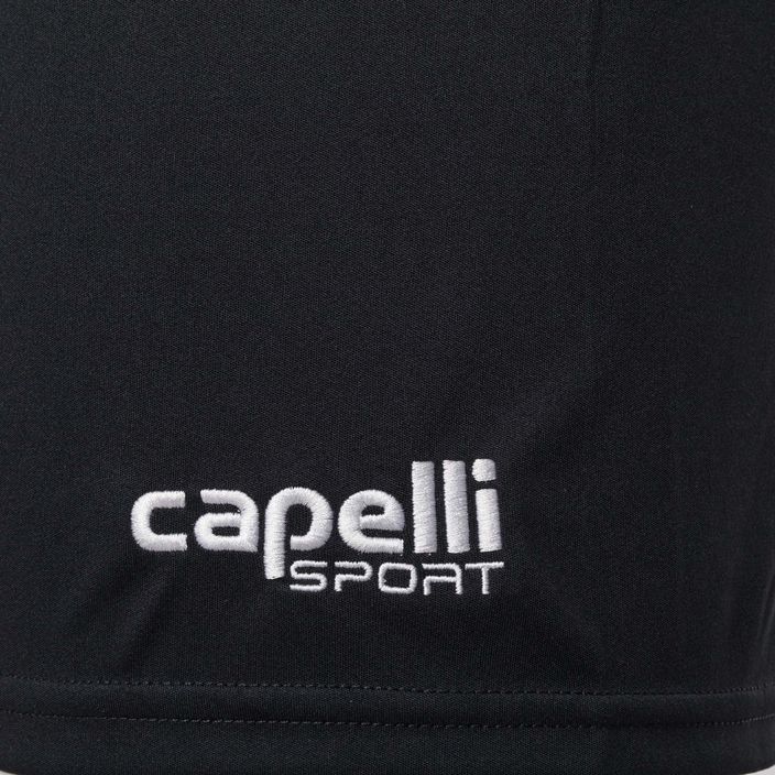 Capelli Sport Cs One Adult Match juodos/baltos spalvos vaikiški futbolo šortai 3