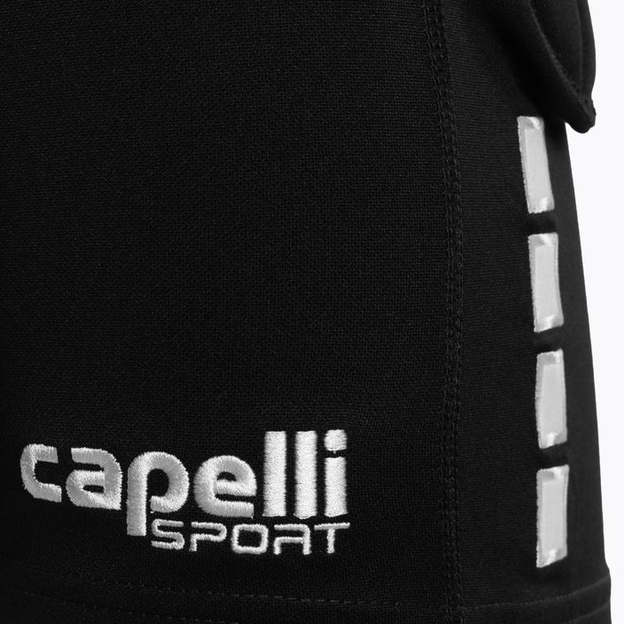 Capelli Basics I Youth Goalkeeper šortai su paminkštinimais juoda/balta 4