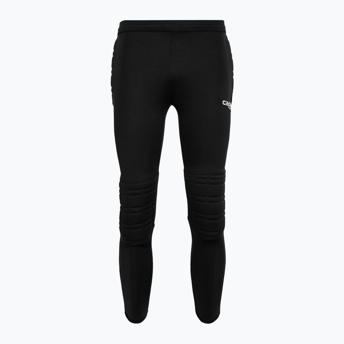 Capelli Basics I Youth Goalkeeper kelnės su paminkštinimu juodos/baltos spalvos