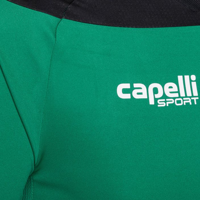 Capelli Tribeca Adult Training žali/juodi vyriški futbolo marškinėliai 3