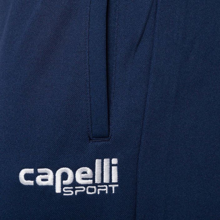 Vyriškos Capelli Basic I Adult Training futbolo kelnės tamsiai mėlyna/balta 3