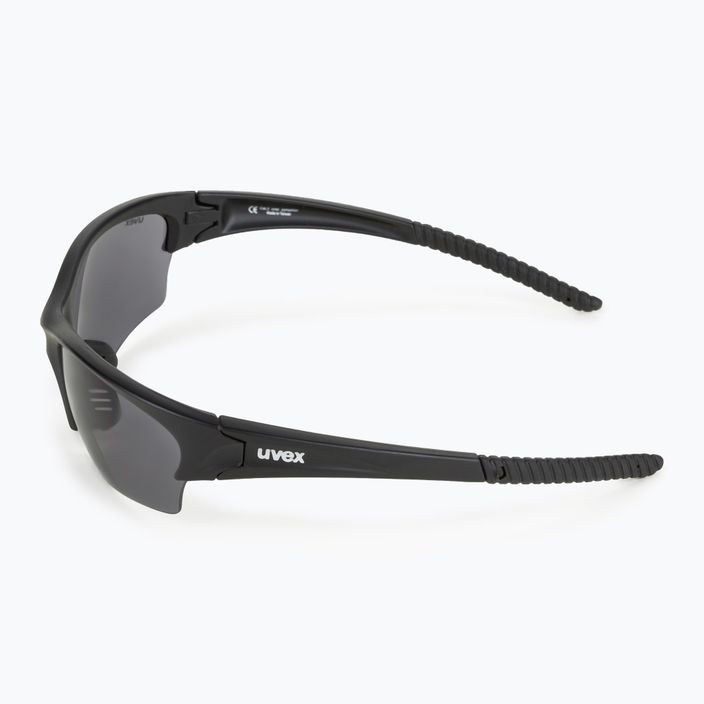 UVEX Sunsation juodi matiniai/dūminiai dviratininko akiniai 53/0/606/2210 4
