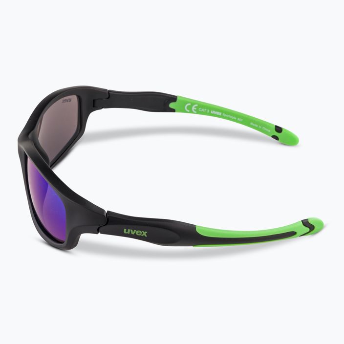 Vaikiški akiniai nuo saulės UVEX Sportstyle 507 green mirror 5