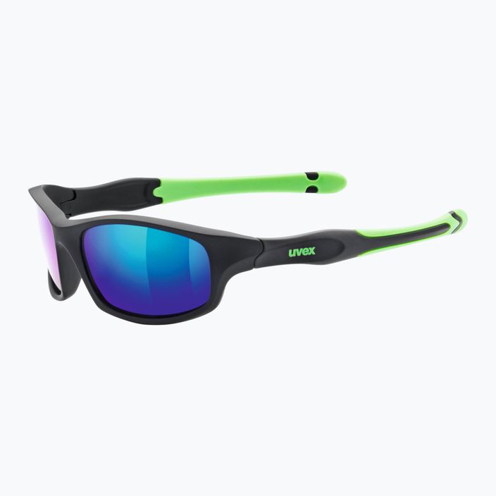 Vaikiški akiniai nuo saulės UVEX Sportstyle 507 green mirror 6