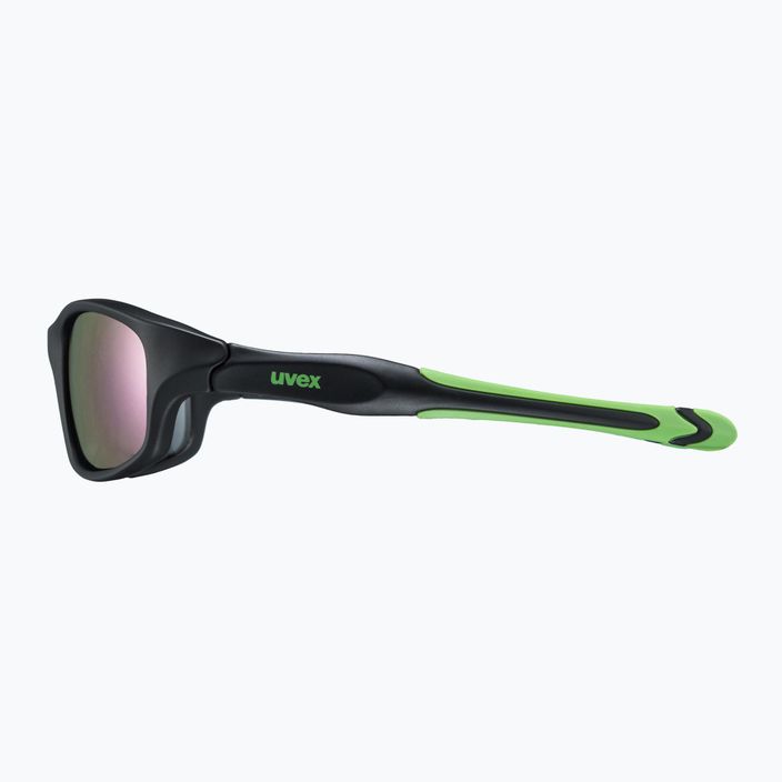 Vaikiški akiniai nuo saulės UVEX Sportstyle 507 green mirror 7