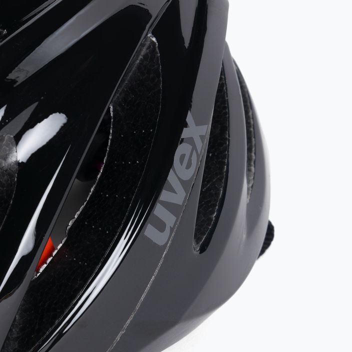 UVEX Boss Race dviratininko šalmas juodas S4102290315 7