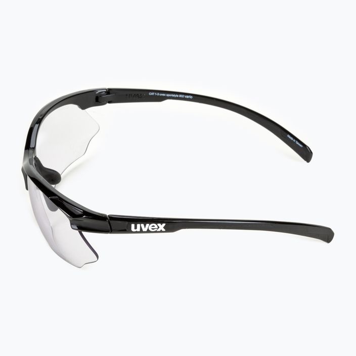 UVEX Sportstyle 802 V black/variomatic smoke dviratininkų akiniai 53/0/872/2201 4
