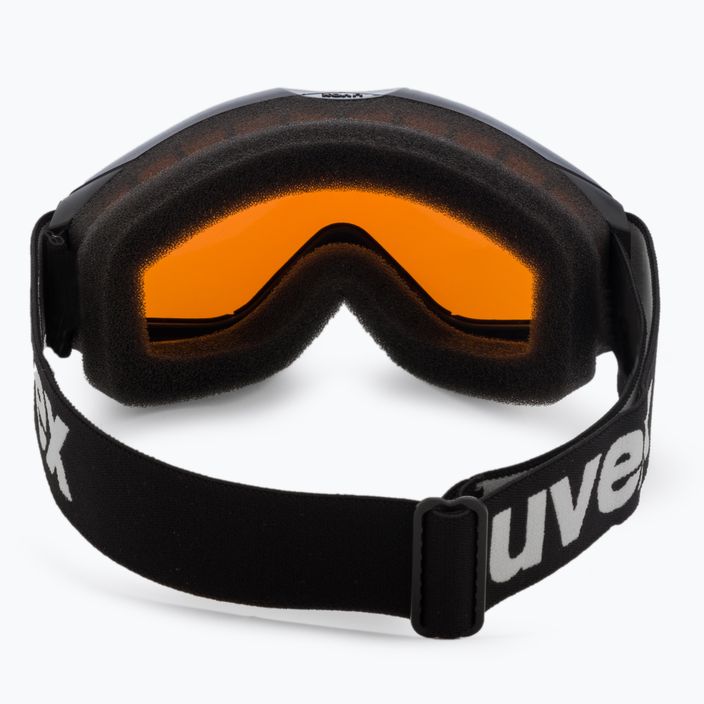 UVEX vaikiški slidinėjimo akiniai Speedy Pro black/lasergold 55/3/819/23 3